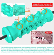 Load image into Gallery viewer, Dog Toy Double Suction Cup Pull Rope Molar Teeth Bite-Resistant Tooth Cleaning Stick Pet Supplies, Lake Blue, Green