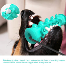Load image into Gallery viewer, Dog Toy Double Suction Cup Pull Rope Molar Teeth Bite-Resistant Tooth Cleaning Stick Pet Supplies, Lake Blue, Green