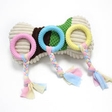 Load image into Gallery viewer, Pet Toys TPR Bite Resistance Dog Supplies Cotton Rope Cloth Toys, Big Circle, Circle, Star, Wallery, Triangular, Sub-shot Ball, Pentagar, Big Round Ring, Lantern, Middle Bones, Big Bones, Small Bones, Sleeve, Cartoon, Stabble Ring, Footprint, Maji Ball...