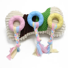 Load image into Gallery viewer, Pet Toys TPR Bite Resistance Dog Supplies Cotton Rope Cloth Toys, Big Circle, Circle, Star, Wallery, Triangular, Sub-shot Ball, Pentagar, Big Round Ring, Lantern, Middle Bones, Big Bones, Small Bones, Sleeve, Cartoon, Stabble Ring, Footprint, Maji Ball...