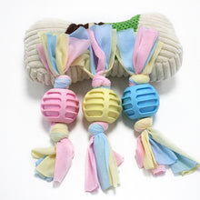 Load image into Gallery viewer, Pet Toys TPR Bite Resistance Dog Supplies Cotton Rope Cloth Toys, Big Circle, Circle, Star, Wallery, Triangular, Sub-shot Ball, Pentagar, Big Round Ring, Lantern, Middle Bones, Big Bones, Small Bones, Sleeve, Cartoon, Stabble Ring, Footprint, Maji Ball...
