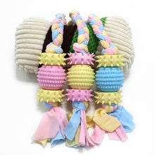 Load image into Gallery viewer, Pet Toys TPR Bite Resistance Dog Supplies Cotton Rope Cloth Toys, Big Circle, Circle, Star, Wallery, Triangular, Sub-shot Ball, Pentagar, Big Round Ring, Lantern, Middle Bones, Big Bones, Small Bones, Sleeve, Cartoon, Stabble Ring, Footprint, Maji Ball...