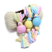 Load image into Gallery viewer, Pet Toys TPR Bite Resistance Dog Supplies Cotton Rope Cloth Toys, Big Circle, Circle, Star, Wallery, Triangular, Sub-shot Ball, Pentagar, Big Round Ring, Lantern, Middle Bones, Big Bones, Small Bones, Sleeve, Cartoon, Stabble Ring, Footprint, Maji Ball...