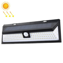 Load image into Gallery viewer, Solar 3-Sides Floodlit Motion Sensing Wall Light Outdoor Garden Corridor Street Light, 118 LED