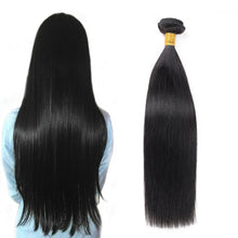 Load image into Gallery viewer, Women Chemical Fiber Straight Hair Bundle Wig, 16 Inch, 18 Inch, 20 Inch, 22 Inch, 24 Inch