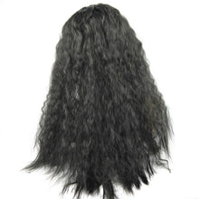 Load image into Gallery viewer, Women Chemical Fiber Middle Split Corn Perm Small Curly Long Wig