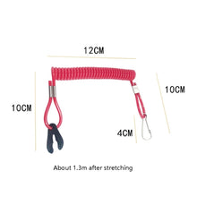Load image into Gallery viewer, 2 PCS Universal Ship Out-Of-Fire Switch Safety Rope Boot Machine Motorboat Emergency Exterior Switch Rope, Out-Of-Fire Switch Safety Rope