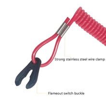 Load image into Gallery viewer, 2 PCS Universal Ship Out-Of-Fire Switch Safety Rope Boot Machine Motorboat Emergency Exterior Switch Rope, Out-Of-Fire Switch Safety Rope