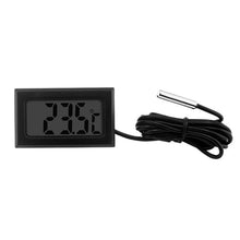 Load image into Gallery viewer, Fish Tank Digital Thermometer Waterproof Probe Electronic Measuring Thermometer, Line Length: 5m (Black), 1m (Black), 1m (White), 2m (Black), 2m (White), 5m (Black), 5m (White)