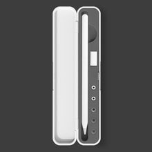 Load image into Gallery viewer, Silicone Stylus Protection Storage Box Box For Apple Pencil 1 / 2 , Specification:, 8mm (Graphite Black), 8mm (Clove Purple), 8mm (Dark Night Green), 8mm (Glacier Blue), 10mm (Graphite Black), 10mm (Clove Purple), 10mm (Dark Night Green)               ...