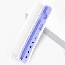 Load image into Gallery viewer, Silicone Stylus Protection Storage Box Box For Apple Pencil 1 / 2 , Specification:, 8mm (Graphite Black), 8mm (Clove Purple), 8mm (Dark Night Green), 8mm (Glacier Blue), 10mm (Graphite Black), 10mm (Clove Purple), 10mm (Dark Night Green)               ...