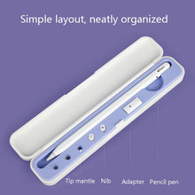 Load image into Gallery viewer, Silicone Stylus Protection Storage Box Box For Apple Pencil 1 / 2 , Specification:, 8mm (Graphite Black), 8mm (Clove Purple), 8mm (Dark Night Green), 8mm (Glacier Blue), 10mm (Graphite Black), 10mm (Clove Purple), 10mm (Dark Night Green)               ...
