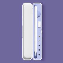 Load image into Gallery viewer, Silicone Stylus Protection Storage Box Box For Apple Pencil 1 / 2 , Specification:, 8mm (Graphite Black), 8mm (Clove Purple), 8mm (Dark Night Green), 8mm (Glacier Blue), 10mm (Graphite Black), 10mm (Clove Purple), 10mm (Dark Night Green)               ...