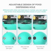 Load image into Gallery viewer, Cat Turntable Toy Leaking Food Ball Funny Cat Stick Tumbler Pet Toy, Blue, Green, Yellow, Pink