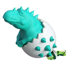 Load image into Gallery viewer, Dinosaur Egg Dog Molar Stick Resistant To Biting Dog Toothbrush Pet Supplies, Brown, Lake Blue, Orange, Green, Yellow