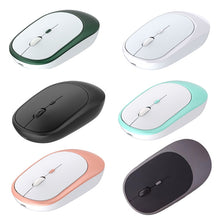 Load image into Gallery viewer, M030 4 Keys 1600DPI Laptop Office Mute Mouse, Style:, Wireless (Ink Green), Wireless (Blue), Wireless (Pink), Wireless (Gray), Wireless (White), Wireless (Black), Bluetooth (Ink Green), Bluetooth (Blue), Bluetooth (Pink), Bluetooth (Gray)              ...