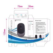 Load image into Gallery viewer, M030 4 Keys 1600DPI Laptop Office Mute Mouse, Style:, Wireless (Ink Green), Wireless (Blue), Wireless (Pink), Wireless (Gray), Wireless (White), Wireless (Black), Bluetooth (Ink Green), Bluetooth (Blue), Bluetooth (Pink), Bluetooth (Gray)              ...