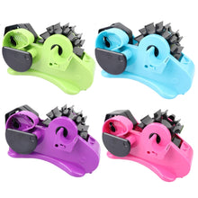 Load image into Gallery viewer, Multifunctional Tape Cutter Automatic Roller Tape Holder, 35mm Green, 35mm Blue, 35mm  Purple, 35mm Rose Red, 46mm Green, 46mm Purple, 46mm Rose Red