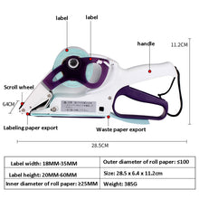 Load image into Gallery viewer, Hand-Held Price Labeller Self-Adhesive Label Barcode Peeling Separating Machine, YH-30, YH-60