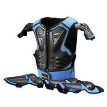 Load image into Gallery viewer, GHOST RACING Motorcycle Protective Gear Children Safety Riding Sport Vest + Knee Pads + Elbow Pads Protective Suit