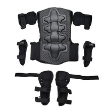 Load image into Gallery viewer, GHOST RACING Motorcycle Protective Gear Children Safety Riding Sport Vest + Knee Pads + Elbow Pads Protective Suit