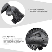 Load image into Gallery viewer, GHOST RACING Motorcycle Protective Gear Children Safety Riding Sport Vest + Knee Pads + Elbow Pads Protective Suit