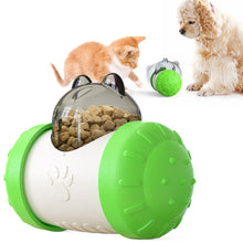 Load image into Gallery viewer, Tumbler Puzzle Slow Food Leakage Food Ball Without Electric Pet Dog Toys, Blue, Yellow, Green, Pink, Black
