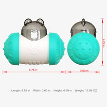 Load image into Gallery viewer, Tumbler Puzzle Slow Food Leakage Food Ball Without Electric Pet Dog Toys, Blue, Yellow, Green, Pink, Black