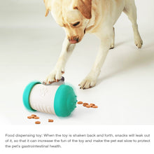 Load image into Gallery viewer, Tumbler Puzzle Slow Food Leakage Food Ball Without Electric Pet Dog Toys, Blue, Yellow, Green, Pink, Black