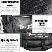 Load image into Gallery viewer, GHOST RACING GR-CWB04 Motorcycle Riding Bag Locomotive Back Bag, Locomotive Back Bag
