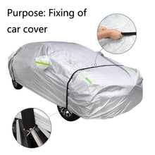 Load image into Gallery viewer, Car Jacket Windproof Belt Outer Garment Fixing Rope Anti-Strong Wind Thickening Adjustable Fixed Car Binding Belt, 2 PCS / Set