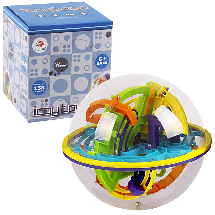 Magical Intelligence Ball Three-Dimensional Track Maze Ball, 963 158 Levels
