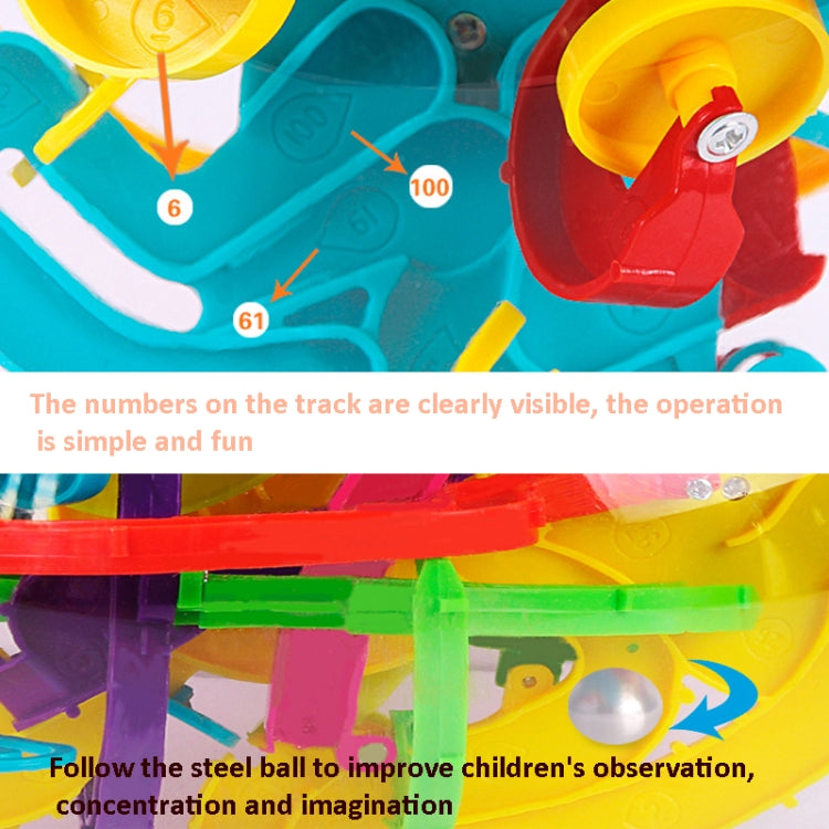 Magical Intelligence Ball Three-Dimensional Track Maze Ball, 963 158 Levels
