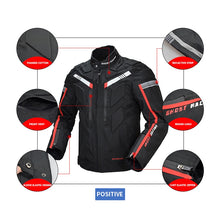 Load image into Gallery viewer, GHOST RACING GR-Y07 Motorcycle Cycling Jacket Four Seasons Locomotive Racing Anti-Fall Cloth, M, L, XXL, XXXL, XXXXL, XXXXXL
