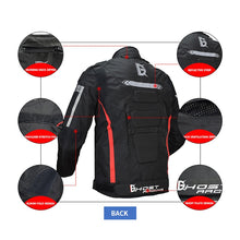 Load image into Gallery viewer, GHOST RACING GR-Y07 Motorcycle Cycling Jacket Four Seasons Locomotive Racing Anti-Fall Cloth, M, L, XL, XXL, XXXL, XXXXL, XXXXXL