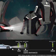 Load image into Gallery viewer, GHOST RACING GR-Y07 Motorcycle Cycling Jacket Four Seasons Locomotive Racing Anti-Fall Cloth, M, L, XL, XXL, XXXL, XXXXL, XXXXXL