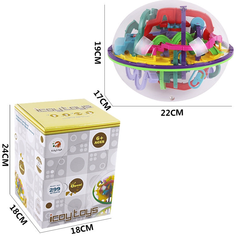Magical Intelligence Ball Three-Dimensional Track Maze Ball
