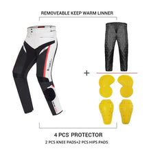 Load image into Gallery viewer, GHOST RACING GR-K06 Motorcycle Riding Trousers Racing Motorcycle Anti-Fall Windproof Keep Warm Pants, M, L, XL, XXL, XXXL, XXXXL