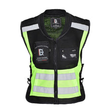 Load image into Gallery viewer, GHOST RACING GR-Y06 Motorcycle Riding Vest Safety Reflective Vest, M, L, XL, XXL, XXXL