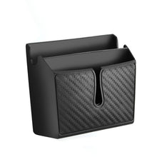 Load image into Gallery viewer, DM-020 Car Sticky Carbon Fiber Storage Bag Car Mobile Phone Storage Box Small, Small, Large