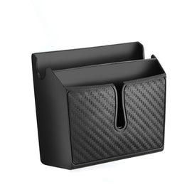 DM-020 Car Sticky Carbon Fiber Storage Bag Car Mobile Phone Storage Box Small, Small, Large