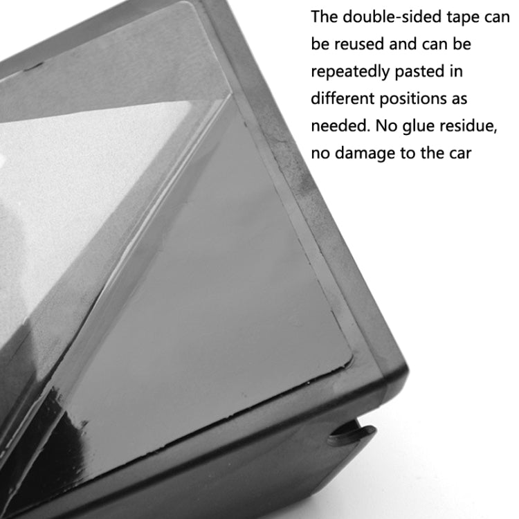 DM-020 Car Sticky Carbon Fiber Storage Bag Car Mobile Phone Storage Box Small, Small, Large