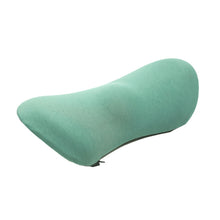Load image into Gallery viewer, Car Supplies Lumbar Support Memory Foam Car Backrest Lumbar Cushion Seat Cushion Lumbar Pillow, 4D Grid Blue, 4D Grid Light Gray, 4D Grid Dark Gray, 4D Grid Black, Deep Gray+Light Gray, Blue+Light Gray, Green+Light Gray, Cationic Sky Lake Blue         ...