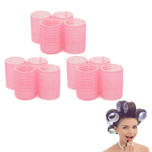 Load image into Gallery viewer, 12 PCS/Set Self-Adhesive Curling Iron Hair Core Fluffy Hairdressing Tool，Random Colour Delivery, 63x44mm, 63x32mm, 63x40mm, 63x24mm, 63x36mm, 63x48mm, 63x28mm