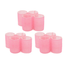 Load image into Gallery viewer, 12 PCS/Set Self-Adhesive Curling Iron Hair Core Fluffy Hairdressing Tool，Random Colour Delivery, 63x44mm, 63x32mm, 63x40mm, 63x24mm, 63x36mm, 63x48mm, 63x28mm
