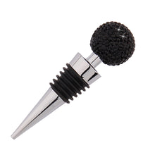 Load image into Gallery viewer, Crystal Ball Red Wine Stopper Diamond Zinc Alloy Metal Sealed Wine Cork, White, Pink, Big Red, Black, Bright Black, AB, Lake Blue