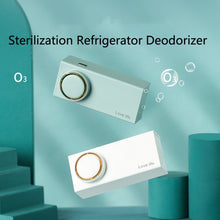Load image into Gallery viewer, L18 Refrigerator Deodorizer Sterilization Deodorization Odor Preservation Small Household Car Air Purifier, L18 White, L18 Green