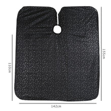 Load image into Gallery viewer, Fashion Shawl For Hair Salon With Hair Dye And Haircut, Black, White