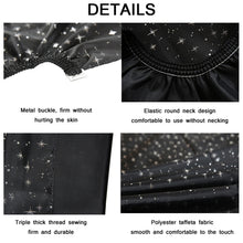 Load image into Gallery viewer, Fashion Shawl For Hair Salon With Hair Dye And Haircut, Black, White