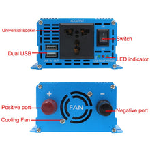 Load image into Gallery viewer, LVYUAN  2000W Car Home Pure Sine Wave Solar Inverter, 12V To 220V, 24V To 220V, 48V To 220V, 60V To 220V, 72V To 220V, 12V To 220V EU Plug, 12V To 220V UK Plug, 12V To 220V AU Plug, 12V To 110V US Plug